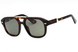 Police SPLL19 Sunglasses Dark Tortoise / Green-AmbrogioShoes