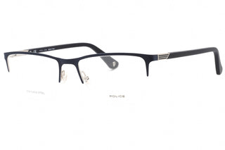 Police VPL884 Eyeglasses Shiny Gunmetal / Clear demo lens-AmbrogioShoes