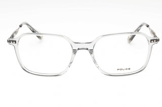 Police VPLE98M Eyeglasses Shiny Transparent Grey / Clear Lens-AmbrogioShoes