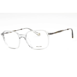 Police VPLE98M Eyeglasses Shiny Transparent Grey / Clear Lens-AmbrogioShoes