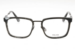 Police VPLF09 Eyeglasses Grey Tortoise / Clear Lens-AmbrogioShoes