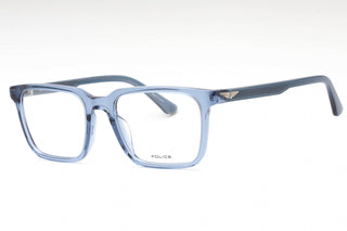 Police VPLF76 Eyeglasses Transparent Blue / Clear Lens-AmbrogioShoes