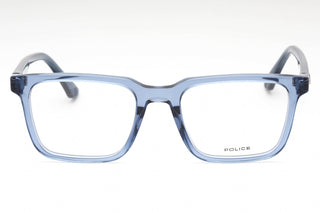 Police VPLF76 Eyeglasses Transparent Blue / Clear Lens-AmbrogioShoes