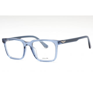 Police VPLF76 Eyeglasses Transparent Blue / Clear Lens-AmbrogioShoes