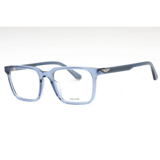 Police VPLF76 Eyeglasses Transparent Blue / Clear Lens-AmbrogioShoes