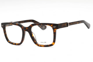 Police VPLG80 Eyeglasses Dark Tortoise / Clear Lens-AmbrogioShoes