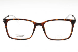 Police VPLL62 Eyeglasses Dark Tortoise / Clear Lens-AmbrogioShoes