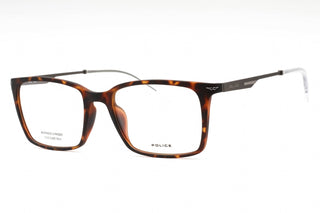 Police VPLL62 Eyeglasses Dark Tortoise / Clear Lens-AmbrogioShoes