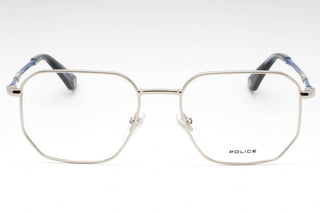 Police VPLL67 Eyeglasses Shiny Palladium / Clear Lens-AmbrogioShoes