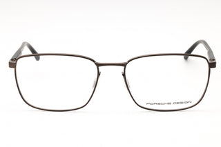 Porsche P8368 Eyeglasses Brown/clear demo lens-AmbrogioShoes