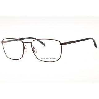 Porsche P8368 Eyeglasses Brown/clear demo lens-AmbrogioShoes