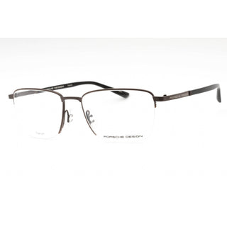 Porsche P8730 Eyeglasses Brown Black / Clear demo lens-AmbrogioShoes