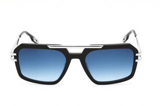 Porta Romana PORTA ROMANA 550 Sunglasses Black/Silver / Blue gradient-AmbrogioShoes