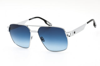 Porta Romana Porta Romana 503 Sunglasses Silver / Blue Gradient-AmbrogioShoes