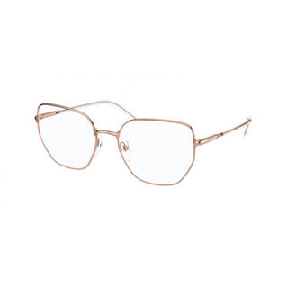 Prada 0PR 60WV Eyeglasses Pink Gold / Clear demo lens-AmbrogioShoes