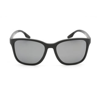 Prada Sport 0PS 02WS Sunglasses Grey Rubber/Polar Dark Grey Mirror Sliver-AmbrogioShoes
