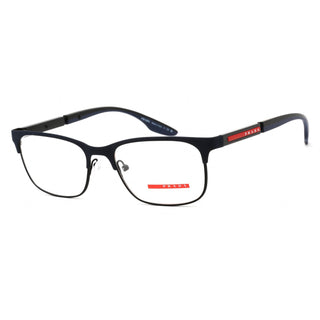 Prada Sport 0PS 52NV Eyeglasses Blue Rubber/Black Rubber/Clear demo lens-AmbrogioShoes