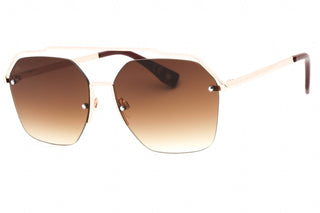 Prive Revaux One Sunglasses Champagne Gold/Merlot/Brown Gradient Unisex-AmbrogioShoes