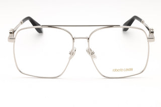 Roberto Cavalli VRC028 Eyeglasses Palladium/Clear demo lens-AmbrogioShoes