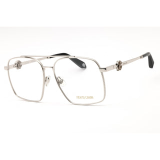 Roberto Cavalli VRC028 Eyeglasses Palladium/Clear demo lens-AmbrogioShoes