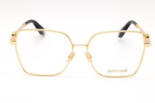 Roberto Cavalli VRC029 Eyeglasses Yellow Gold/Clear demo lens-AmbrogioShoes