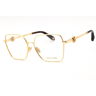 Roberto Cavalli VRC029 Eyeglasses Yellow Gold/Clear demo lens-AmbrogioShoes