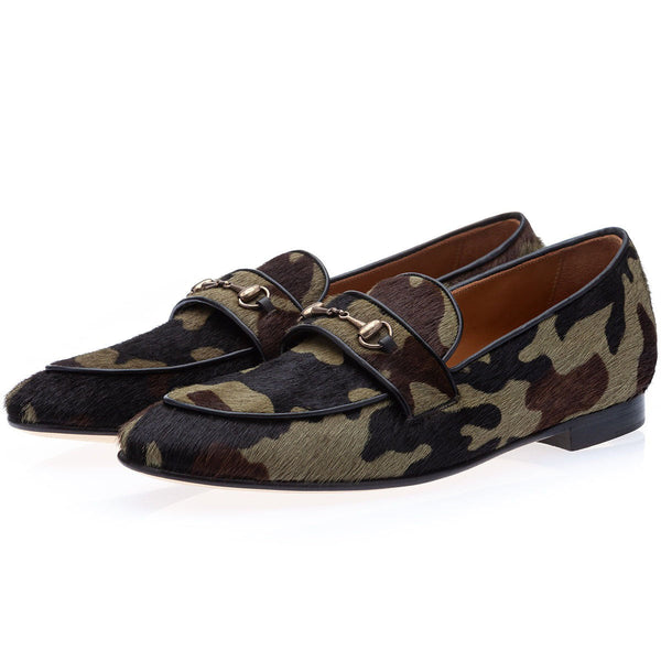 Camouflage loafers on sale