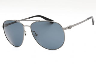 Salvatore Ferragamo SF157S Sunglasses Dark Gunmetal / Blue-AmbrogioShoes