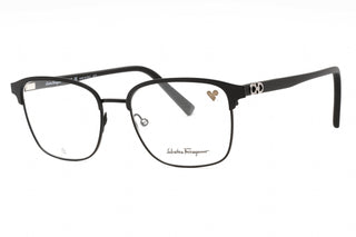 Salvatore Ferragamo SF2225 Eyeglasses BLACK/Clear demo lens-AmbrogioShoes