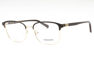 Salvatore Ferragamo SF2225 Eyeglasses GOLD/BROWN / Clear demo lens-AmbrogioShoes