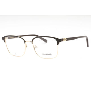 Salvatore Ferragamo SF2225 Eyeglasses GOLD/BROWN / Clear demo lens-AmbrogioShoes