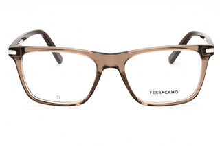 Salvatore Ferragamo SF2959N Eyeglasses TRANSPARENT SAND/Clear demo lens-AmbrogioShoes