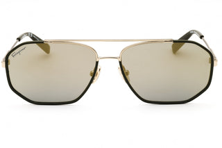 Salvatore Ferragamo SF303SL Sunglasses GOLD/DARK GREEN/Grey-AmbrogioShoes