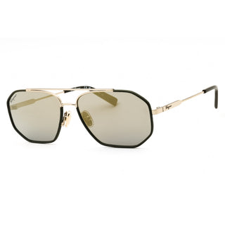 Salvatore Ferragamo SF303SL Sunglasses GOLD/DARK GREEN/Grey-AmbrogioShoes