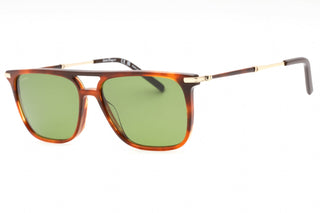 Salvatore Ferragamo SF966S Sunglasses Striped Brown / Green-AmbrogioShoes