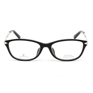 Swarovski SK5293-D Eyeglasses Shiny Black / Clear Lens-AmbrogioShoes