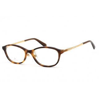 Swarovski SK5379-D Eyeglasses Dark Brown/other / Clear Lens-AmbrogioShoes