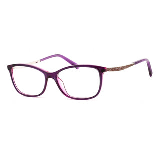 Swarovski SK5412 Eyeglasses Violet / Clear Lens-AmbrogioShoes