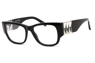 Swarovski SK5473 Eyeglasses Shiny Black / Clear Lens-AmbrogioShoes