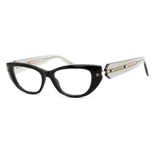 Swarovski SK5476 Eyeglasses Shiny Black / Clear Lens-AmbrogioShoes