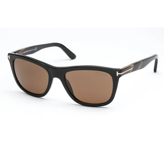 Tom Ford FT0500 Sunglasses Shiny Black / Brown Polarized-AmbrogioShoes