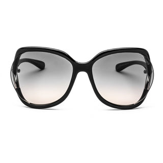 Tom Ford FT0578 Sunglasses Shiny Black / Gradient Smoke-AmbrogioShoes