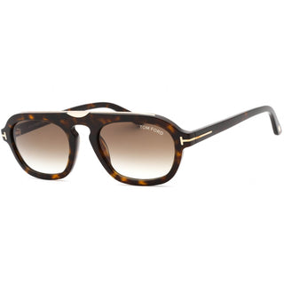 Tom Ford FT0736 Sunglasses Dark Havana / Gradient roviex-AmbrogioShoes