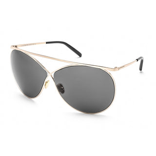 Tom Ford FT0761 Sunglasses Shiny Rose Gold / Smoke Women's (S)-AmbrogioShoes