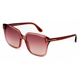 Tom Ford FT0788 Sunglasses Shiny Pink / Gradient Bordeaux-AmbrogioShoes