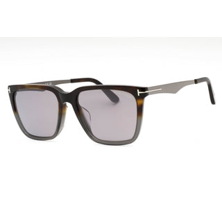 Tom Ford FT0862-F Sunglasses havana/other / smoke mirror-AmbrogioShoes