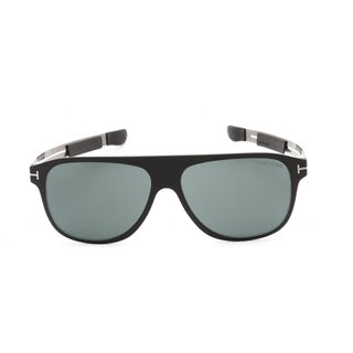 Tom Ford FT0880 Sunglasses matte black / blue-AmbrogioShoes