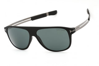 Tom Ford FT0880 Sunglasses matte black / blue-AmbrogioShoes