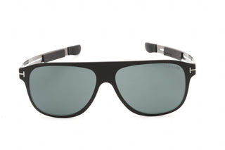 Tom Ford FT0880 Sunglasses matte black / blue-AmbrogioShoes