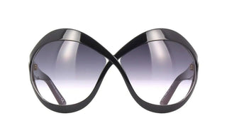 Tom Ford FT0902 Carine 02 Sunglasses Black / Gradient Smoke Women's-AmbrogioShoes